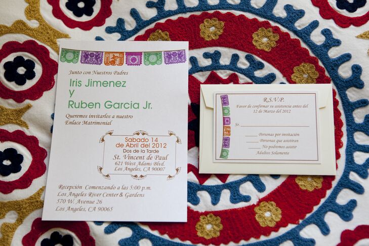 Mexican Wedding Invitations For A Fiesta Or Destination Themed Etsy