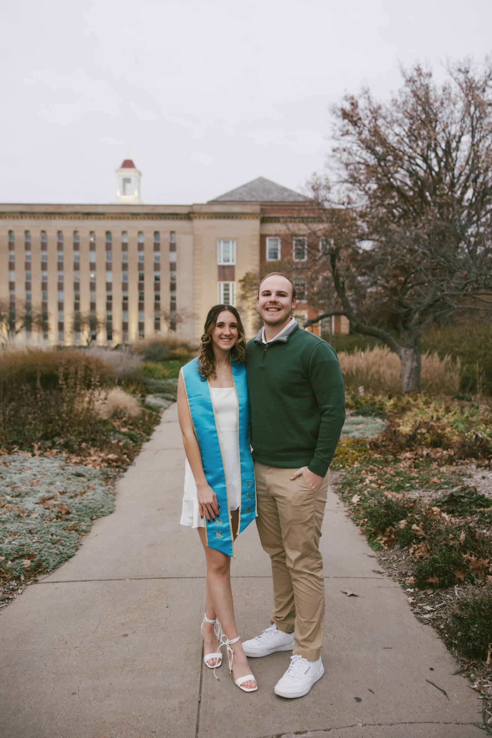 Elisabeth graduated from UNK! 