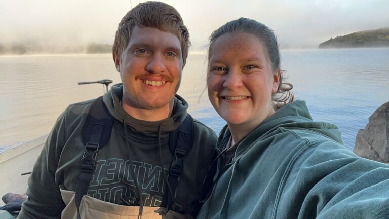 First camping trip together (not on the ice).