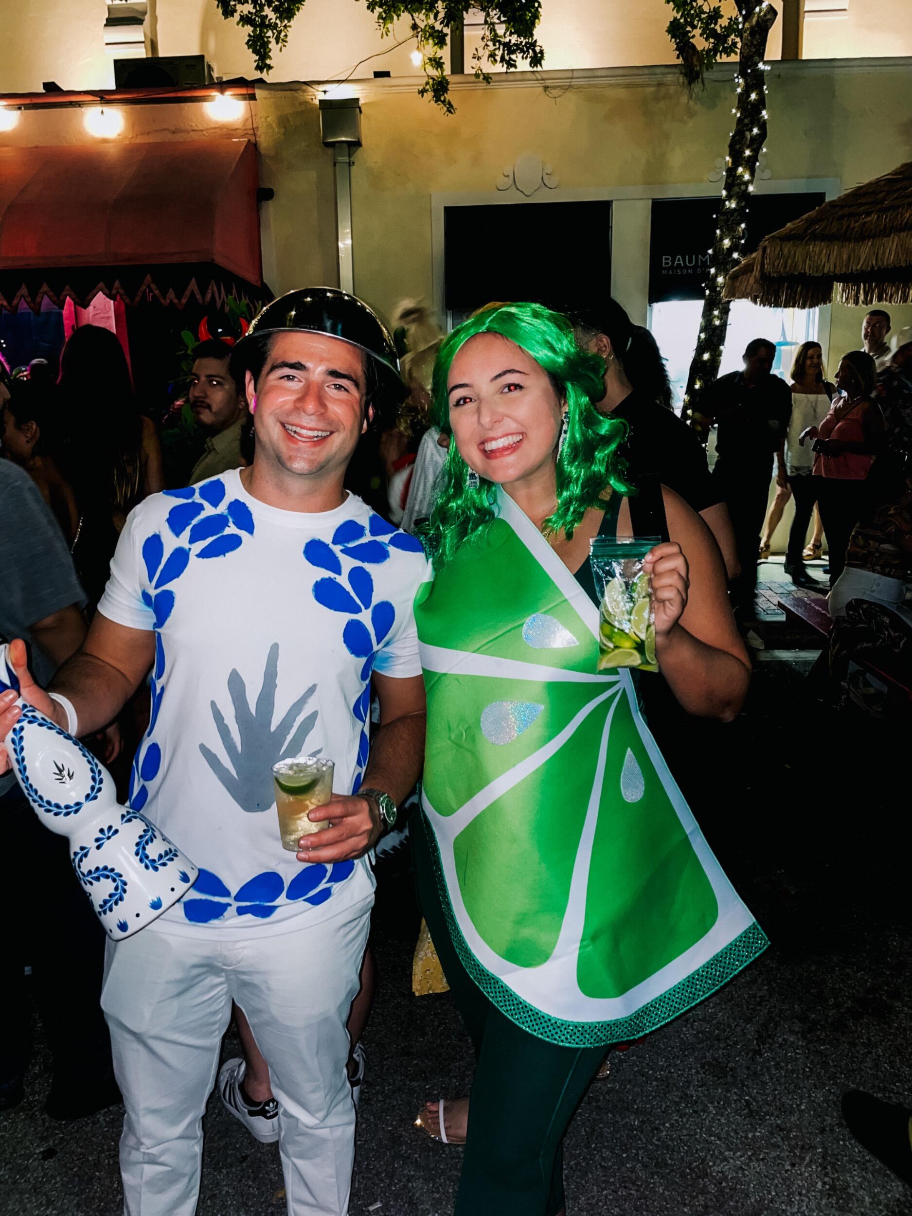 Halloween as Casa Azul Tequila and a cutie Lime!!