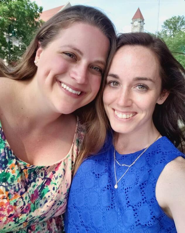Attending a wedding and Amber visiting Bloomington for the first time. 