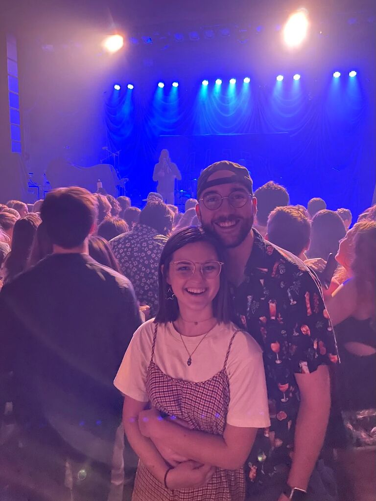 Daniel and Chloe discover their love of attending concerts together.