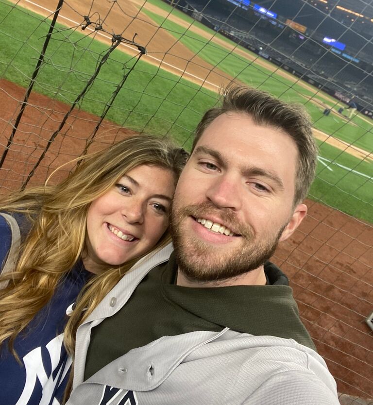 2 year anniversary Yankee game!