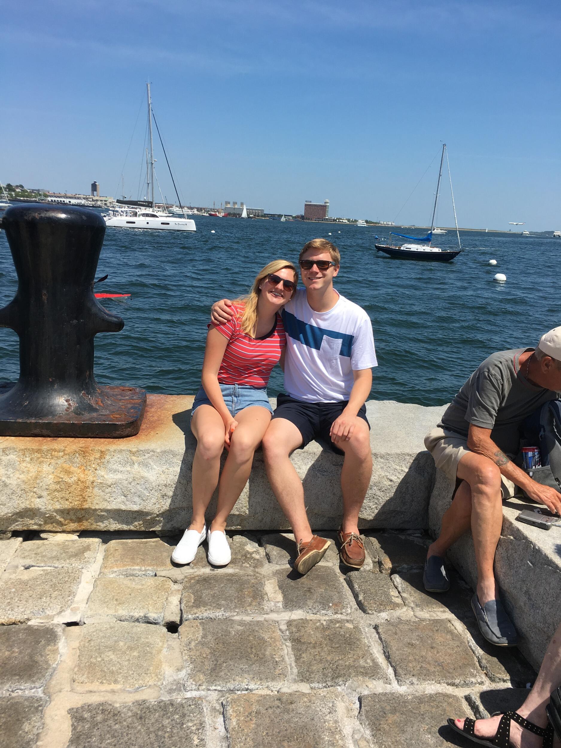 The first of many visits to Jack in Boston over the next two years