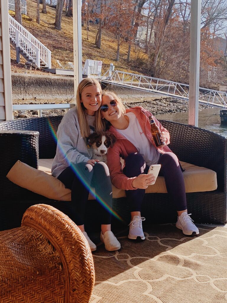 Luna's first trip to the Ozarks and meeting aunt Erin for the first time 