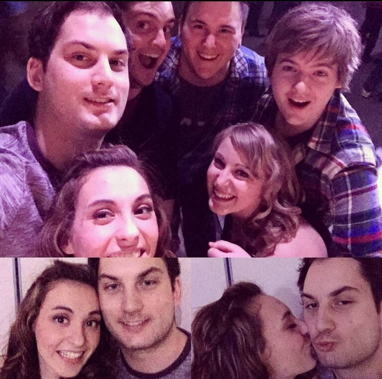 First photos together... young love!