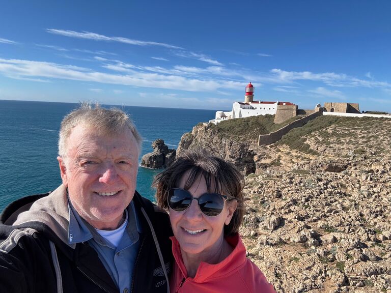 Farol do Cabo de São Vicente, Portugal. The western point of Europe.