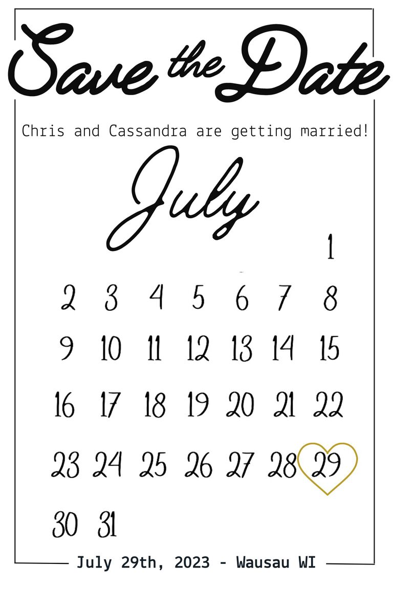 The day we say I Do!