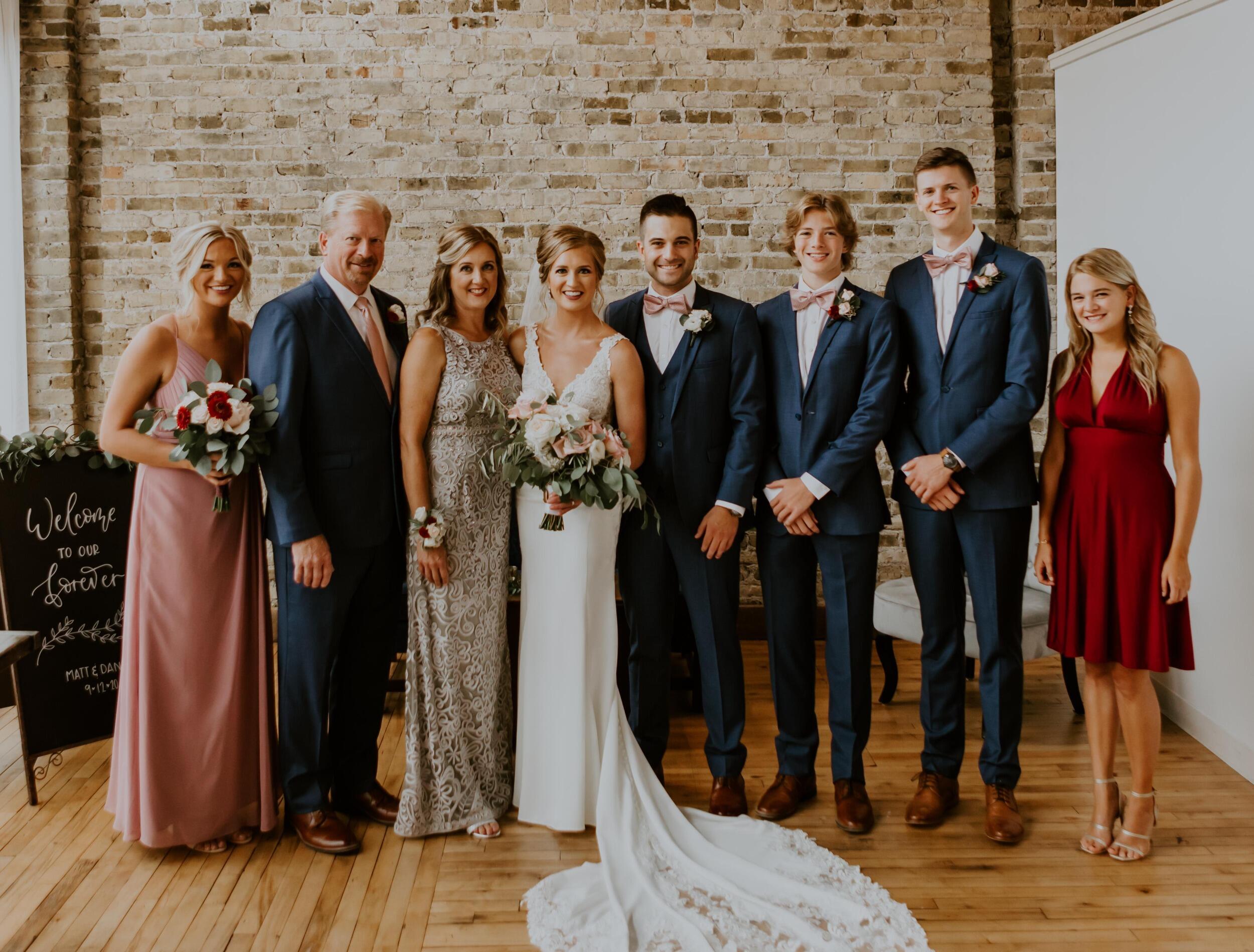 A beautiful family wedding...