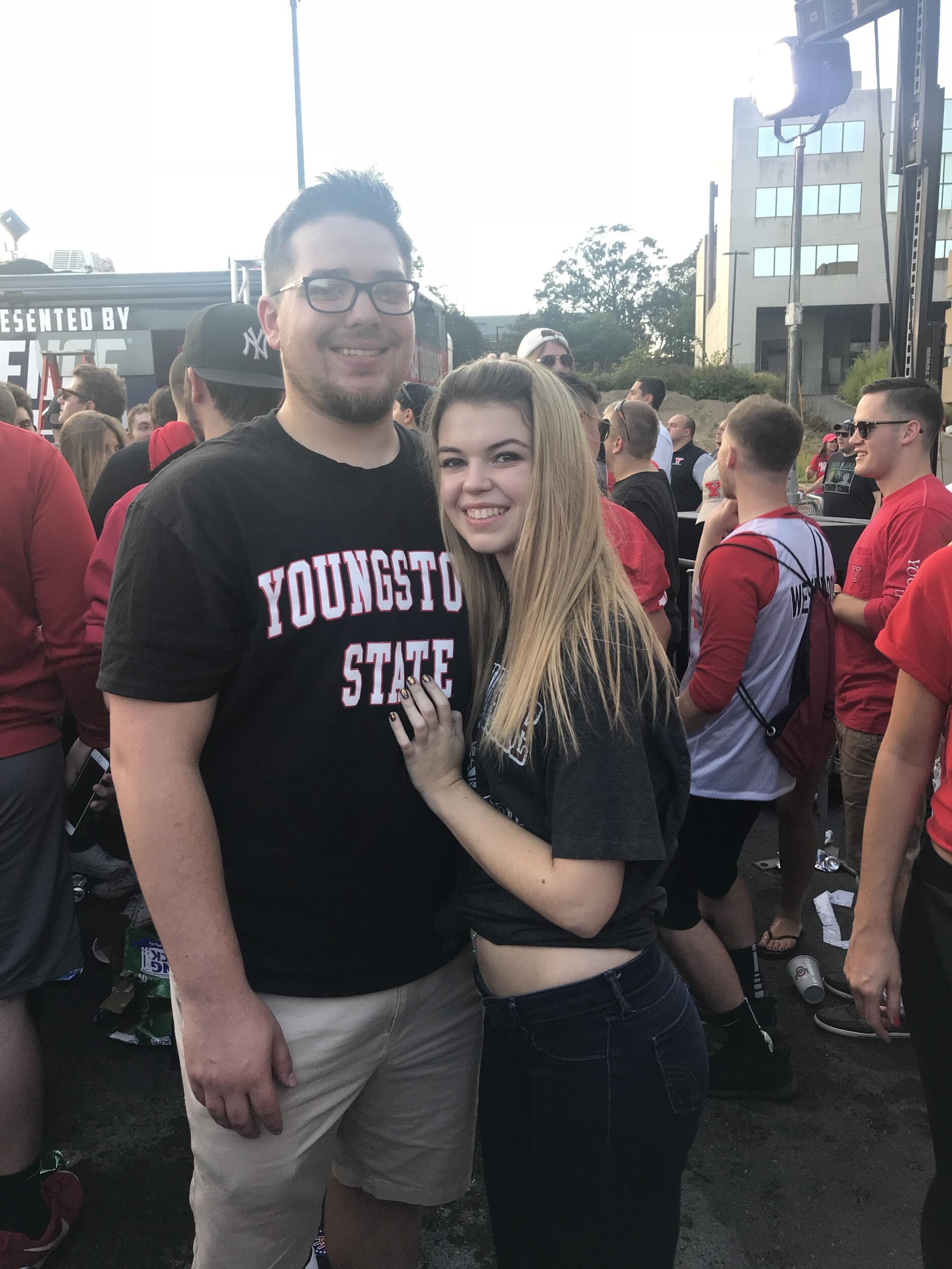 In 2017, Alyssa graduated high school and started at YSU with Jake.