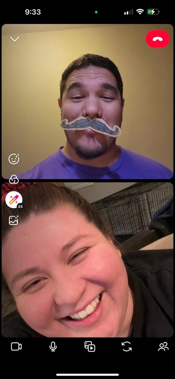 Experiencing a long distance relationship when Nathan started working out of town.