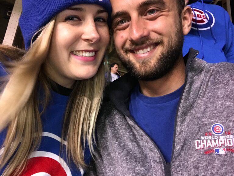 Our first Cubs game