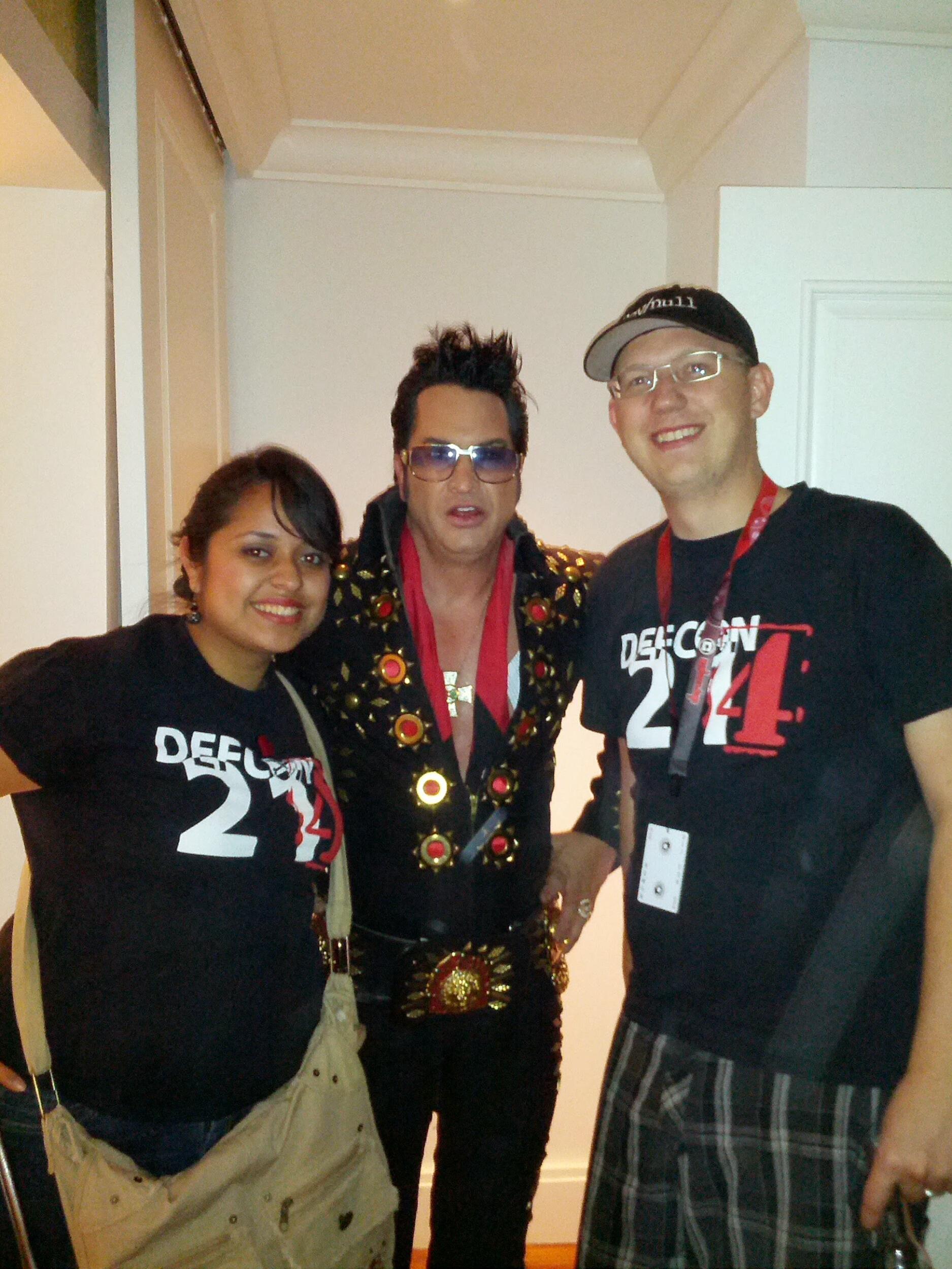 Always wanted to have Elvis marry us. We didn't make it happen but we did get a pic