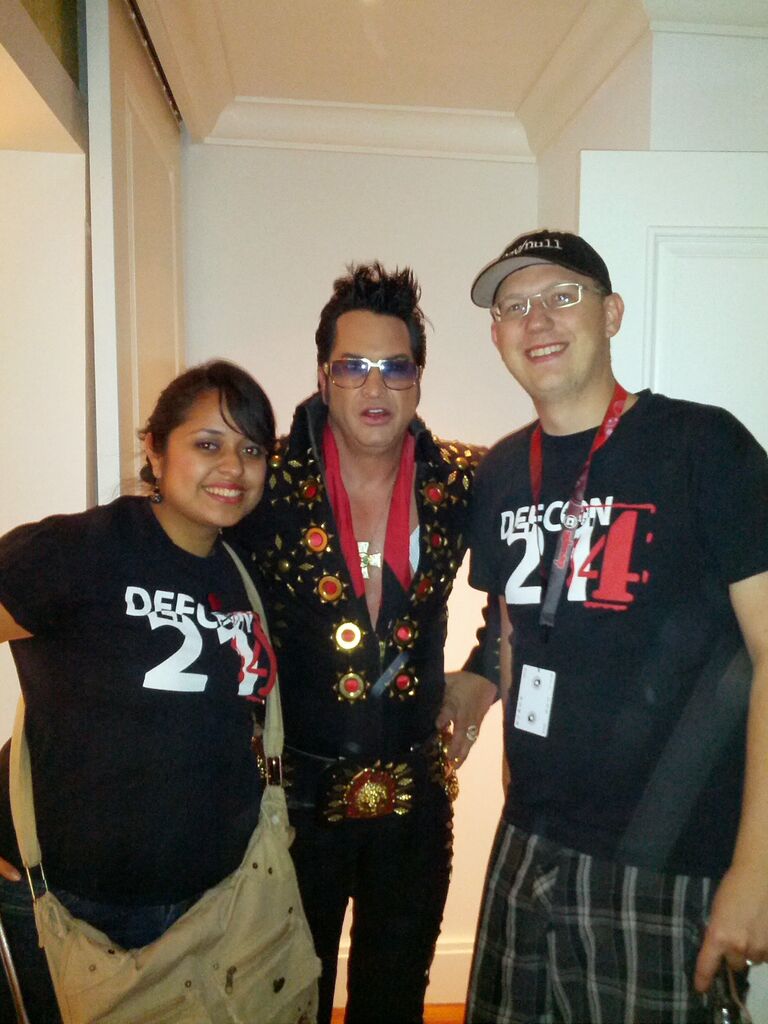 Always wanted to have Elvis marry us. We didn't make it happen but we did get a pic