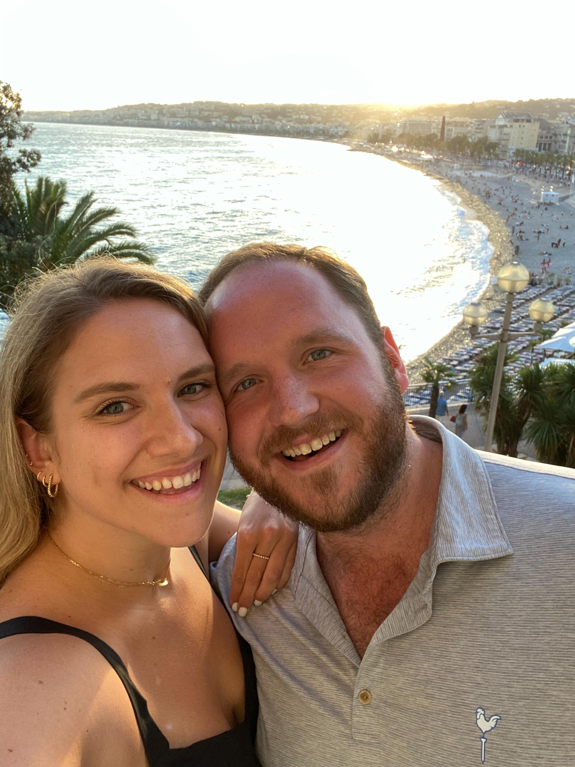 Keith's first time in Nice, France