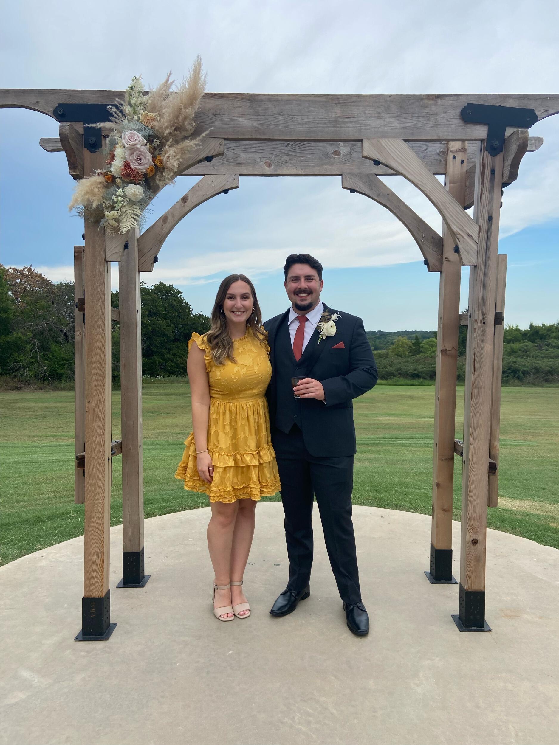 Luke and Maddy started getting invited to their friend's weddings over the next couple of years. They had a blast celebrating friends and being the first and last ones out on the dance floor! 