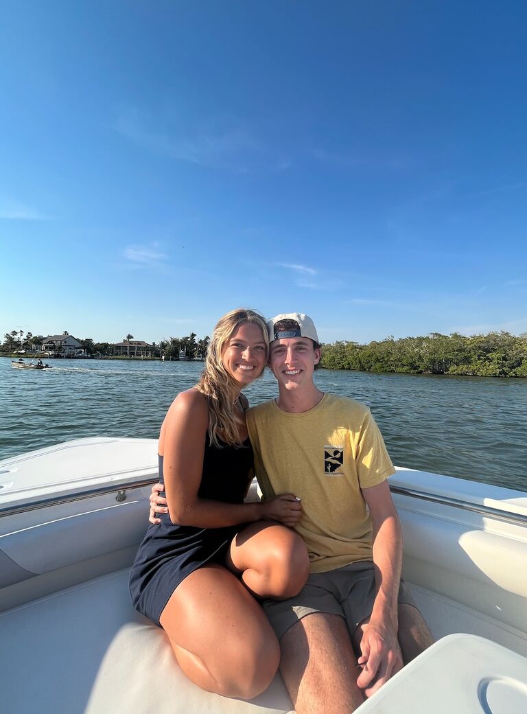Macie and Lucas' First Vacation Together!
Macie and Lucas could both describe Florida time as a look into their future. They both felt they had a perfect trip.
Lucas loved their morning walks and spending loads of quality time together.
Macie remembers thinking that she had to marry Lucas. That there was no other way for their relationship to go!