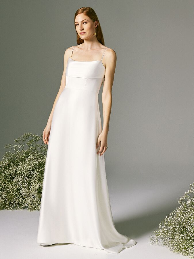 See New Savannah Miller Wedding Dresses From Bridal Fashion Week