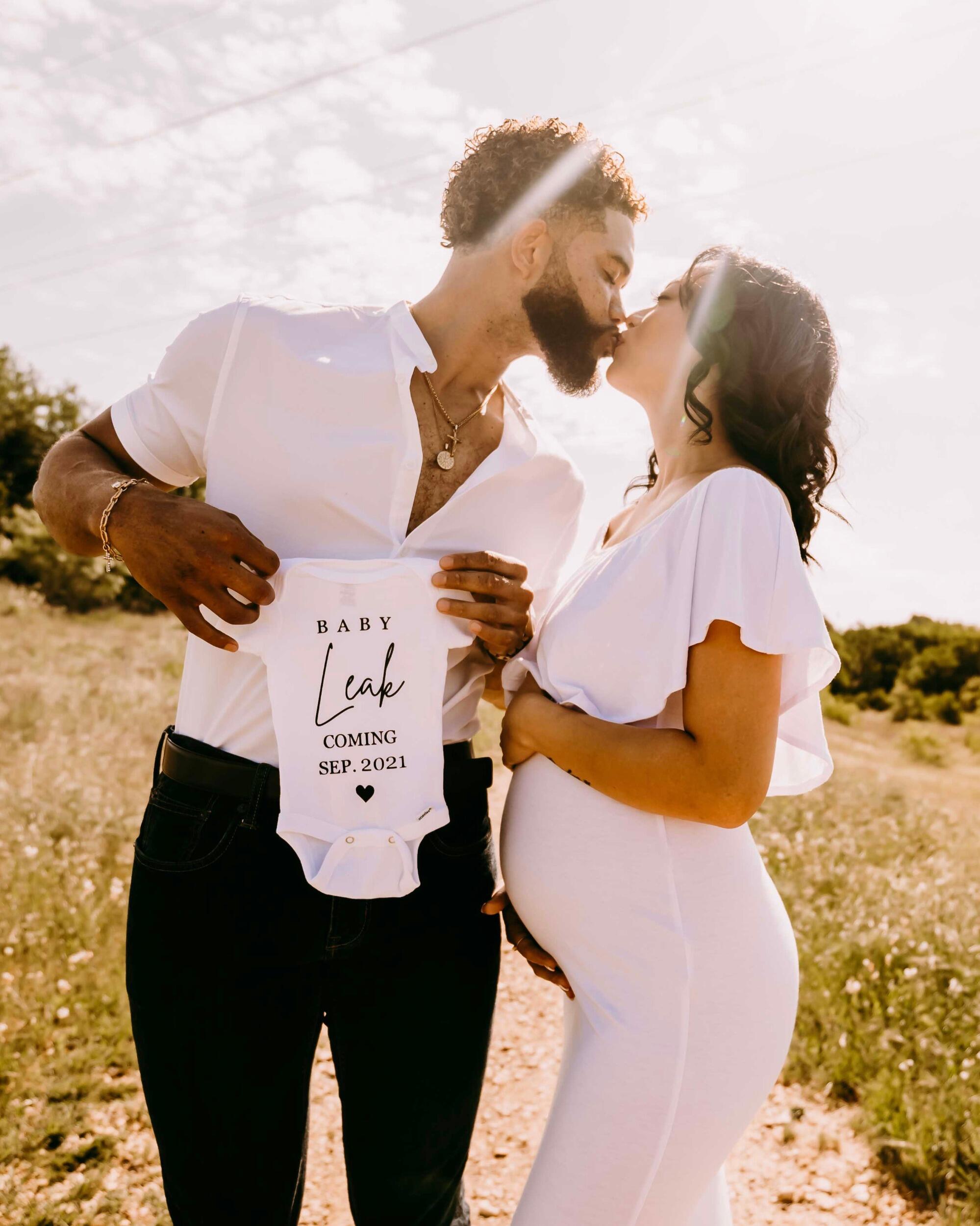 It wasn’t long after until they learned that they would be having a child together. They spent the next few months long distance while preparing for their bundle of joy. Ryan flew to Texas and they both drove 13 hours to start their lives together in North Carolina. While their love story was far from conventional, it was what they both ultimately needed.