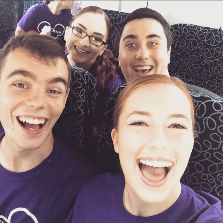 After having worked together on a number of shows, Nick and Rachel worked on a traveling performance that would take them on their first trip together to Walt Disney World with some of their friends and family!