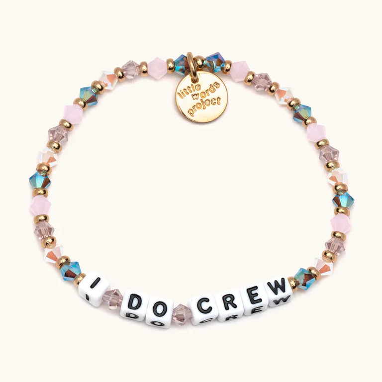 "I Do" Crew Friendship Bracelet from Little Words Project
