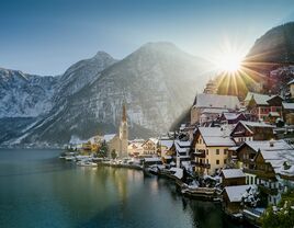 Lake Hallstaetter in Austria