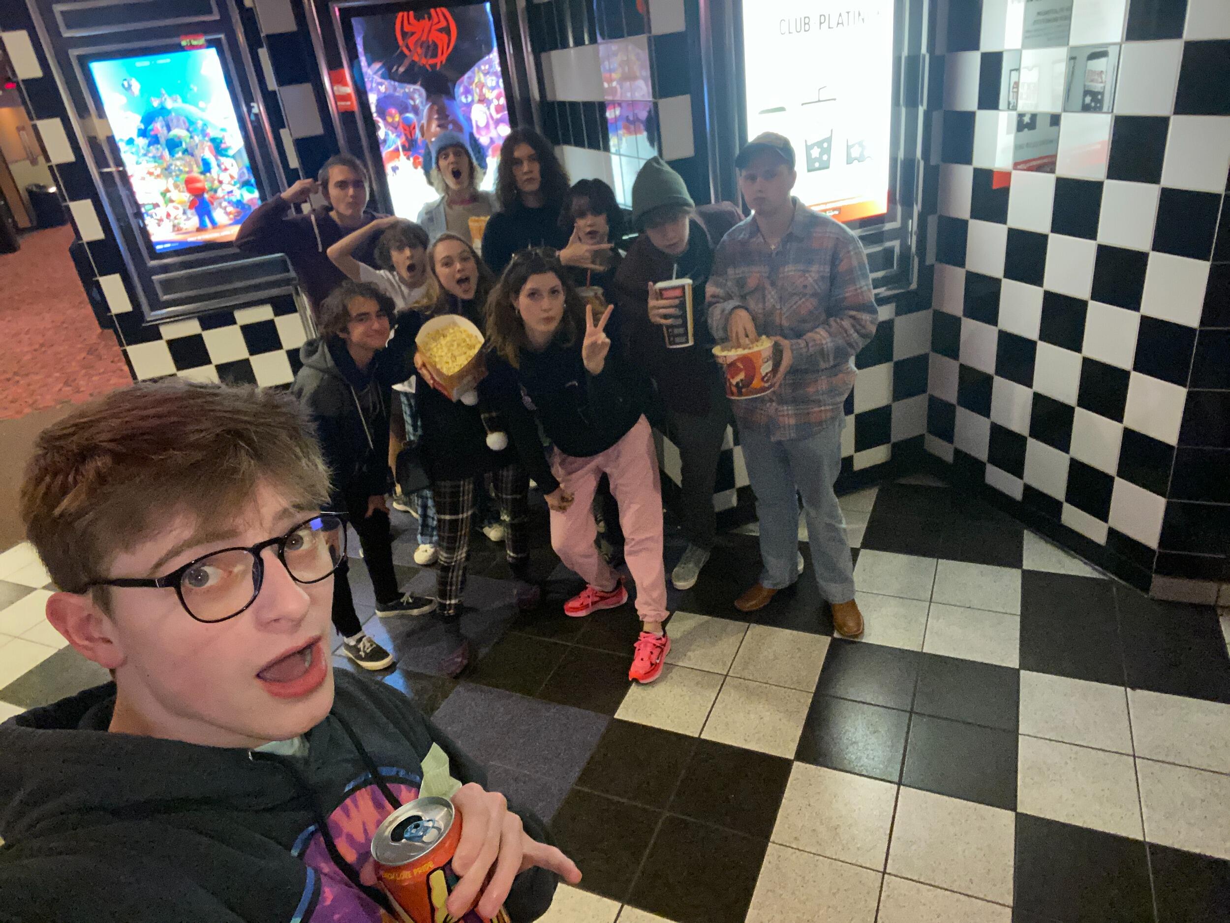 Tanner hung out with the Drago cousins for the first time at the movies... needless to say, it was a lot of fun!