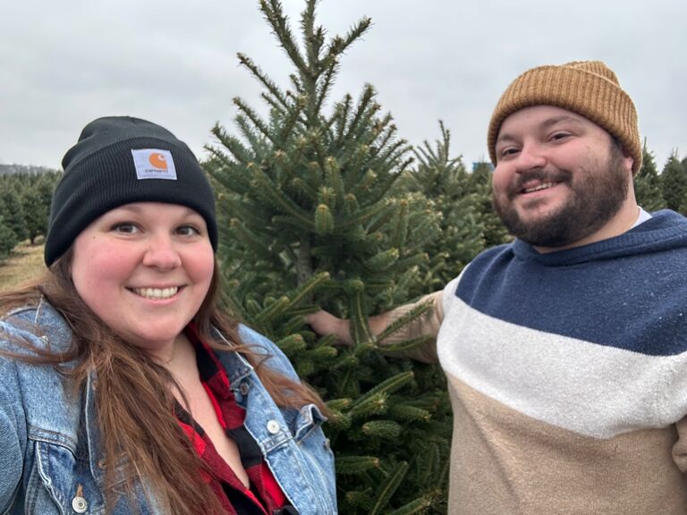 2nd annual Christmas tree cutting 