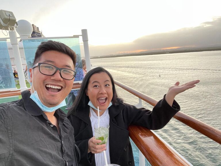 Still having fun! First cruise together