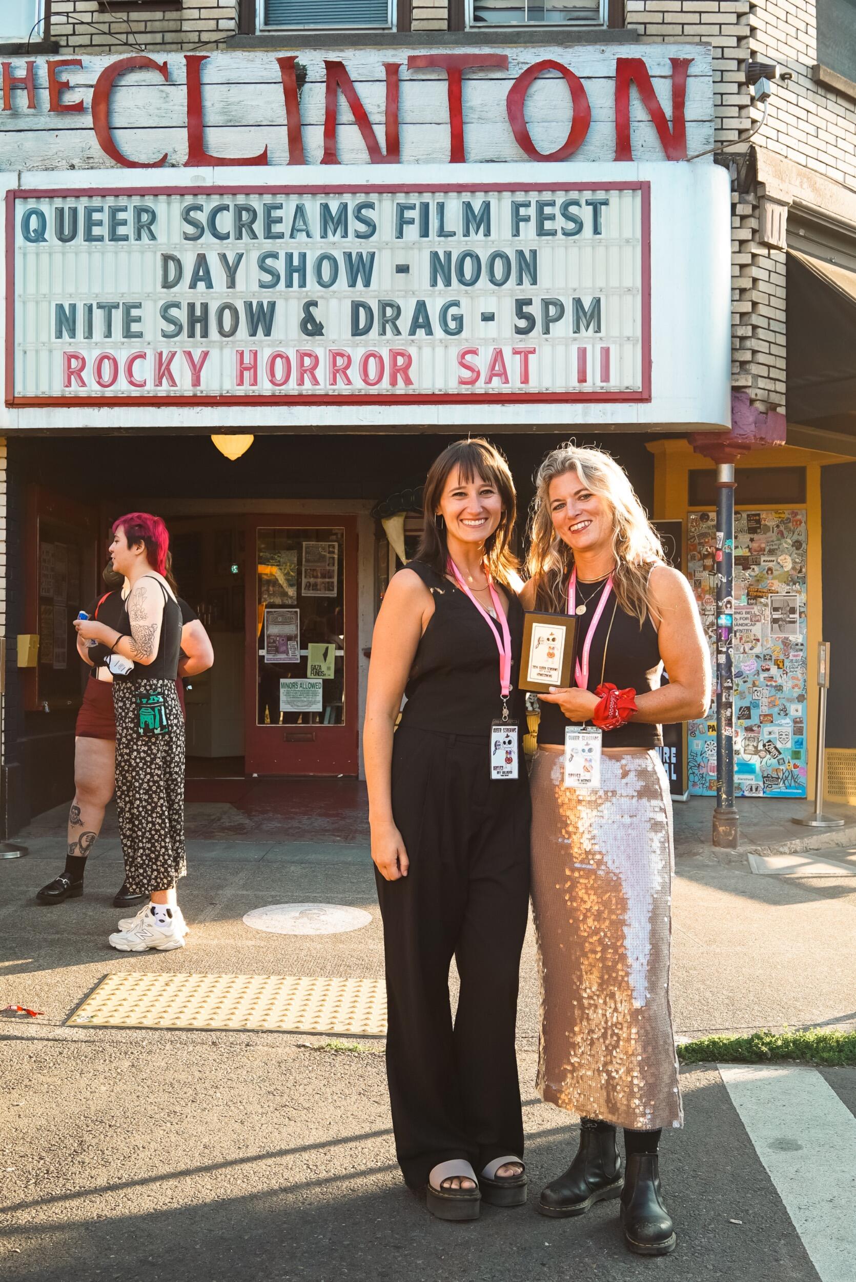 Bry and Sara’s first film together wins Best Of Fest, our love child!