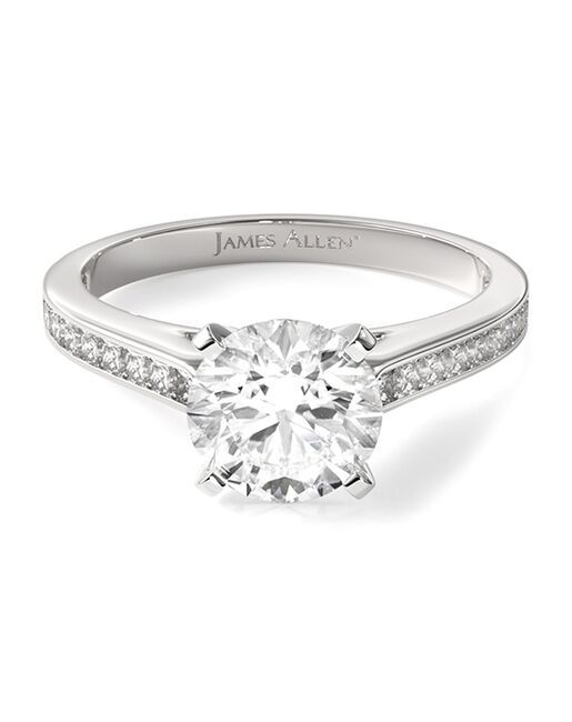 James Allen 11106w14 Engagement Ring The Knot