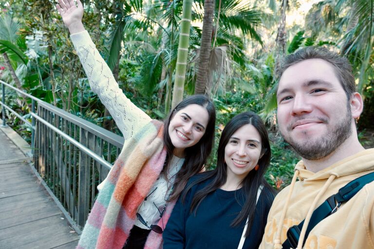 LORENA: 
We reconnected on Martin Luther King's day at Harry Leu Gardens. 
Ari (our mutual friend) and I were going to explore the gardens. She asked Iggy if he wanted to tag along.
It had been around 6 years since we had last seen each other. I wasn't sure he would remember me. To my surprise, he did. We spent the day walking, catching up, and watching for birds. 