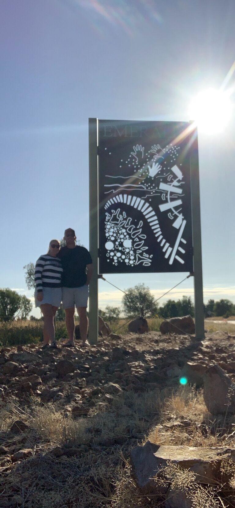 Left our home in Emerald to move to our new home in Toowoomba