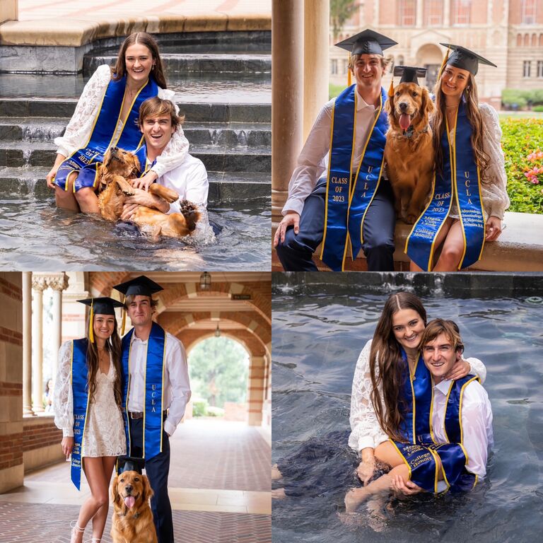 We graduated UCLA together!