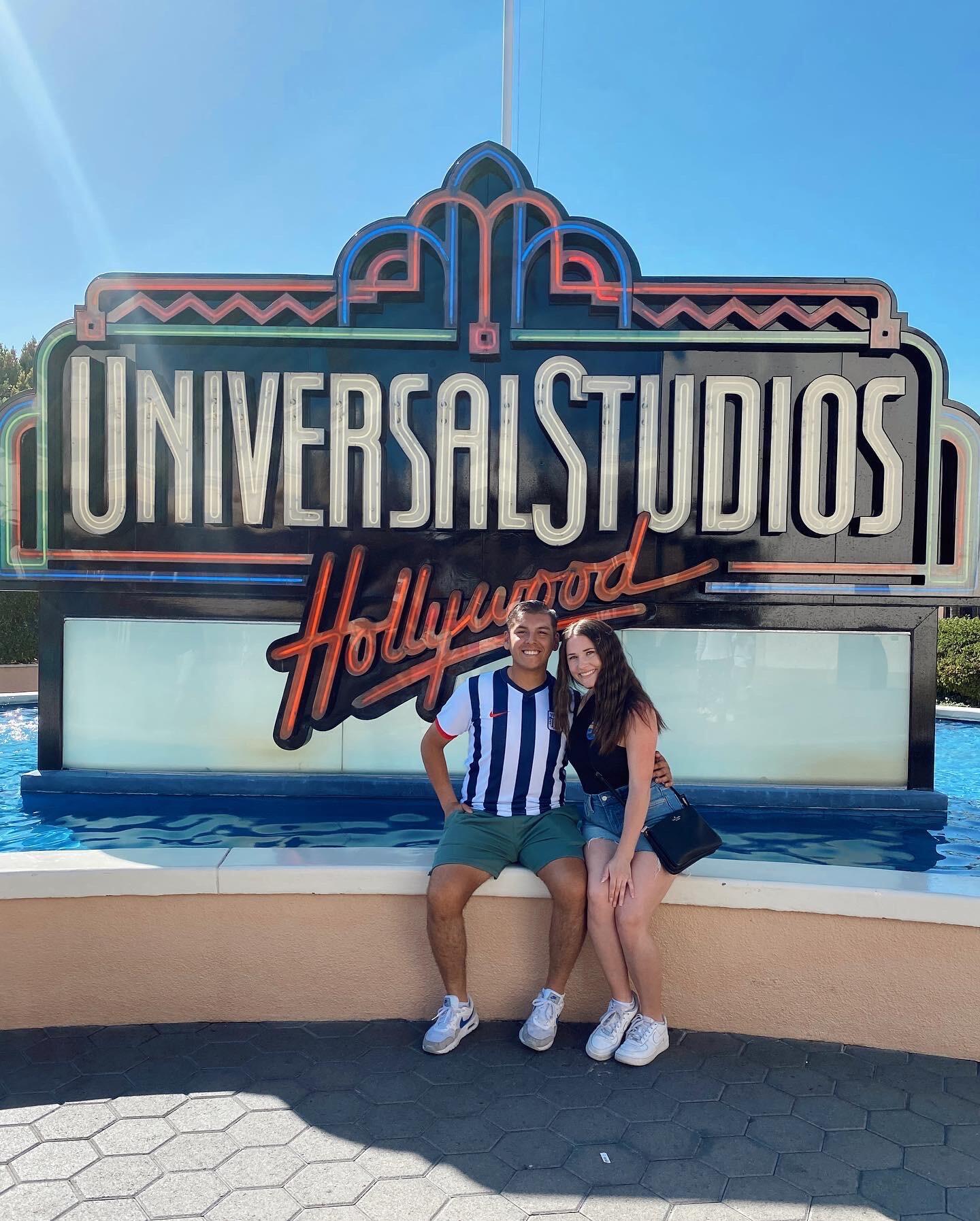 I surprised Taylor for her birthday with a trip to Universal Studios in LA. 