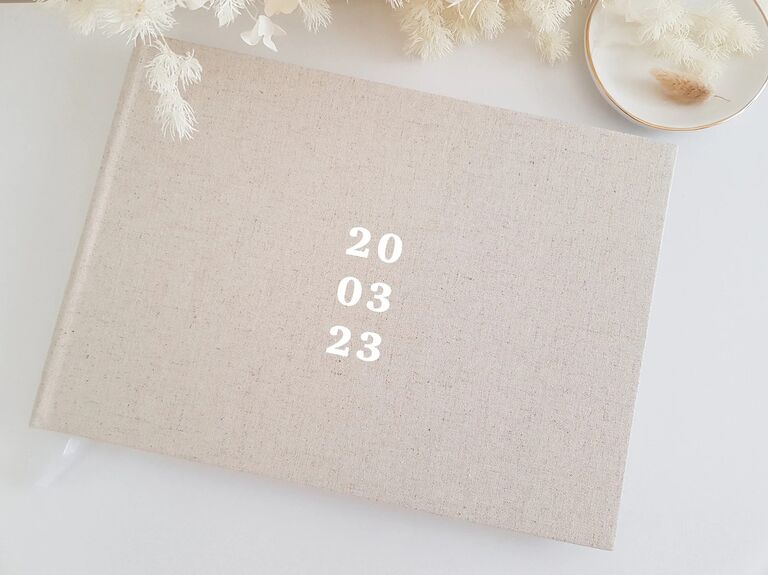 31 Wedding Guest Books for a Nostalgic Keepsake From Your Big Day