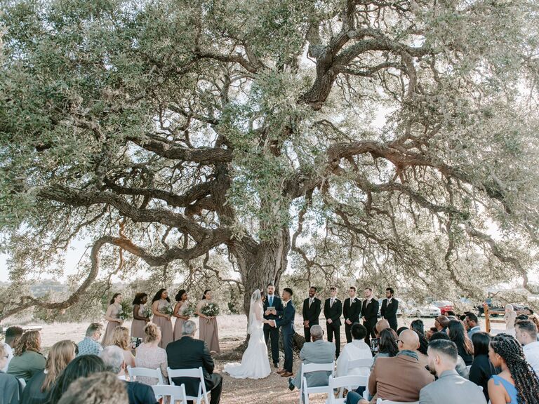 Wedding venue in Dripping Springs, Texas.