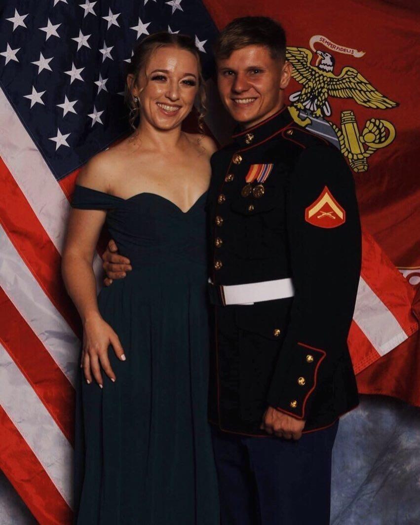 First Marine Ball together.