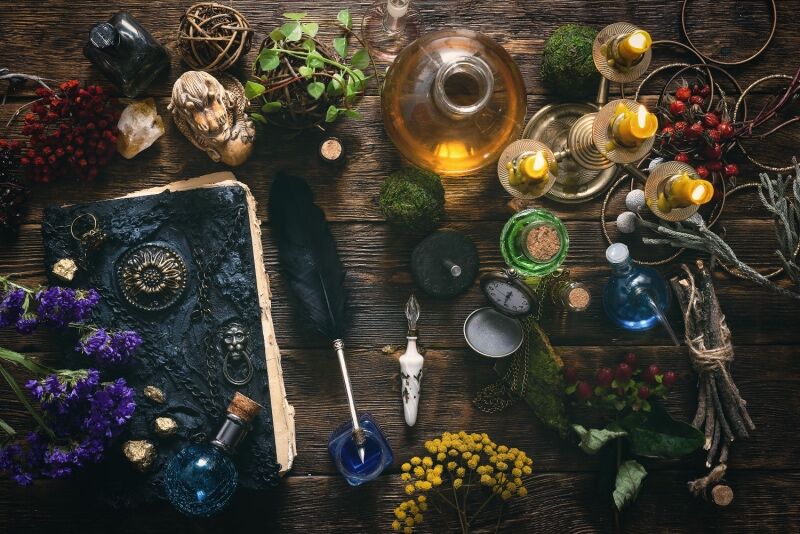 Fall party ideas - Practical magic theme