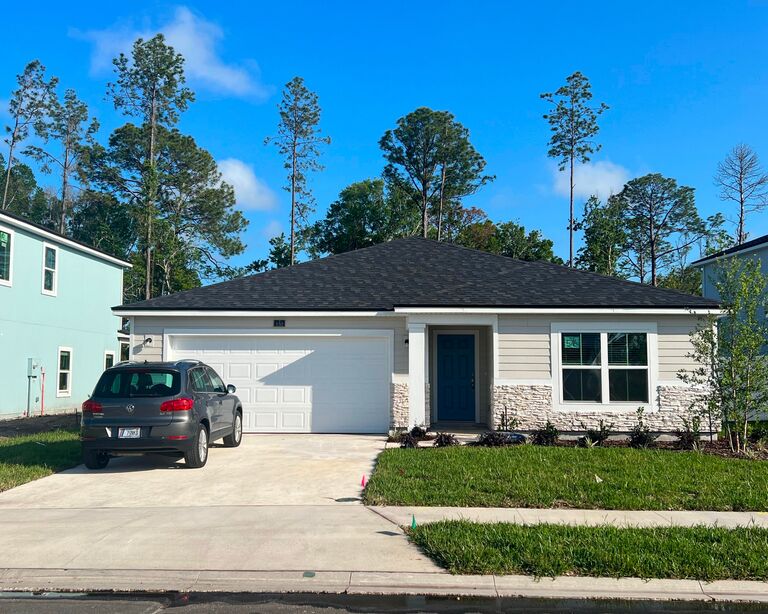 We bought our first house together!