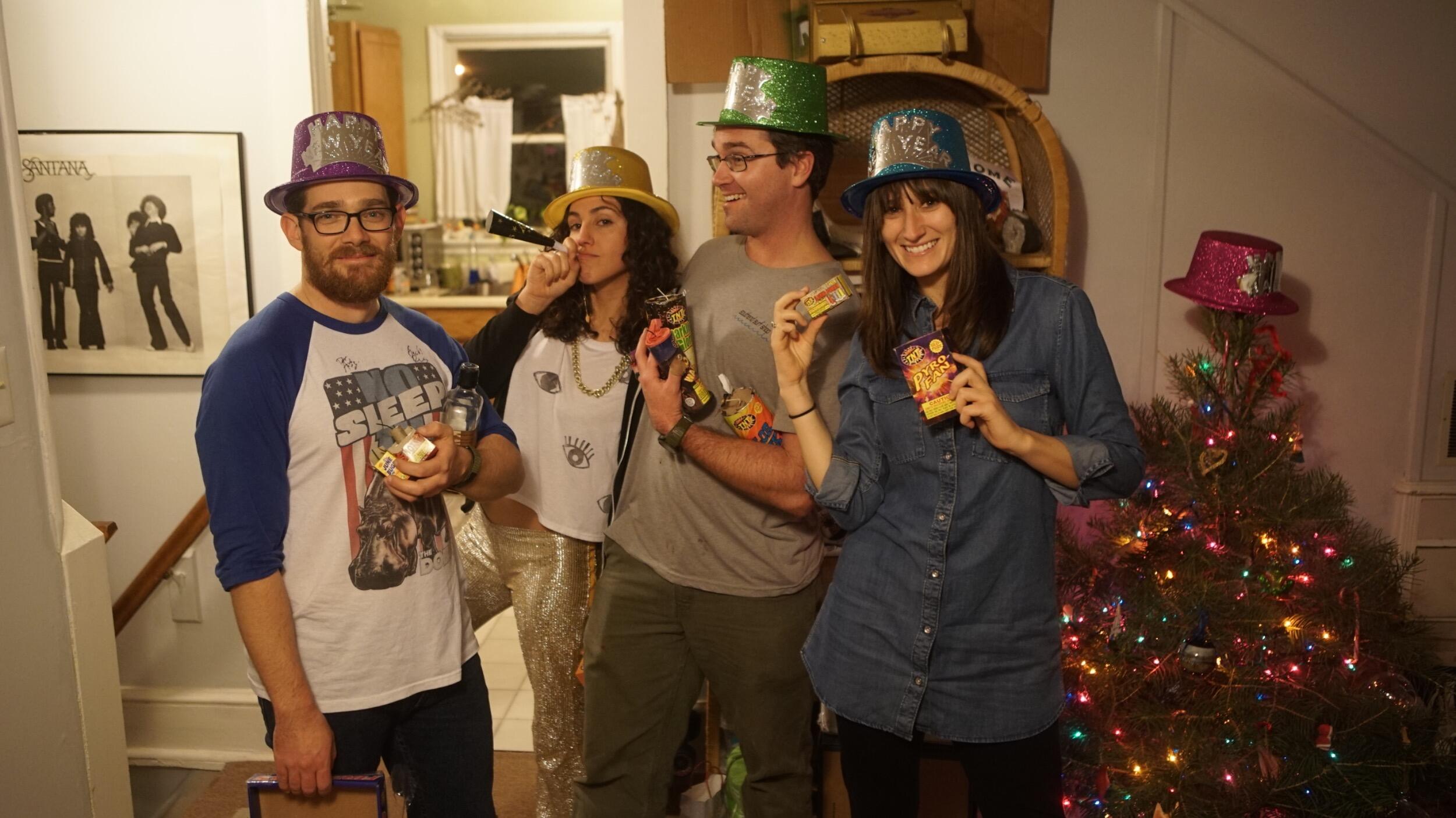 New Years with Ang, Ky, and Lou