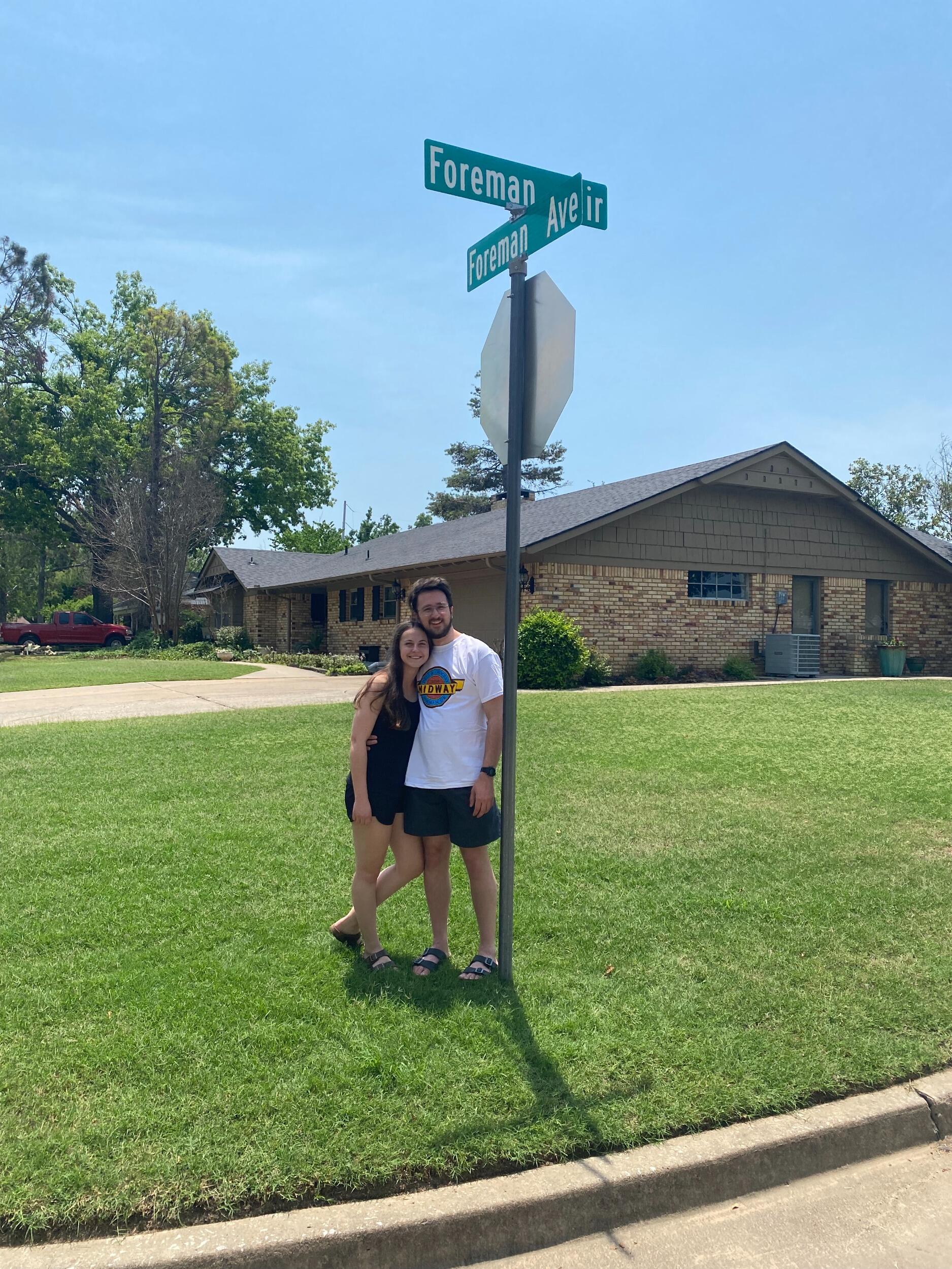 Zoe meets the Foremans in Norman