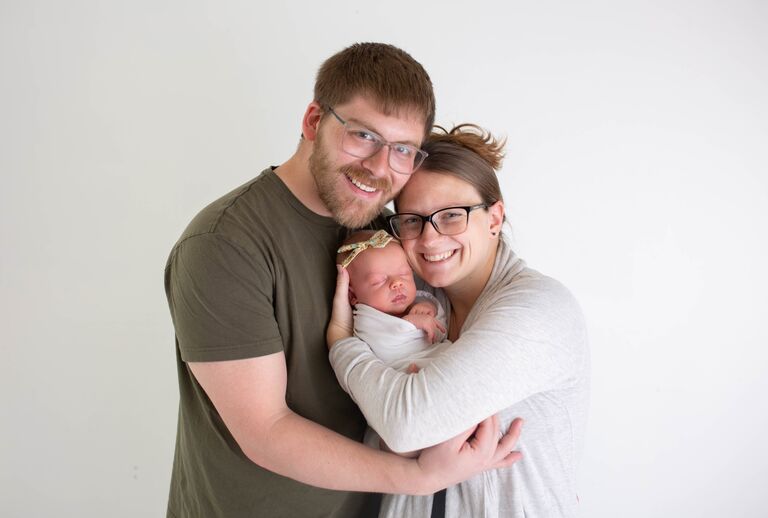 First family photo shoot