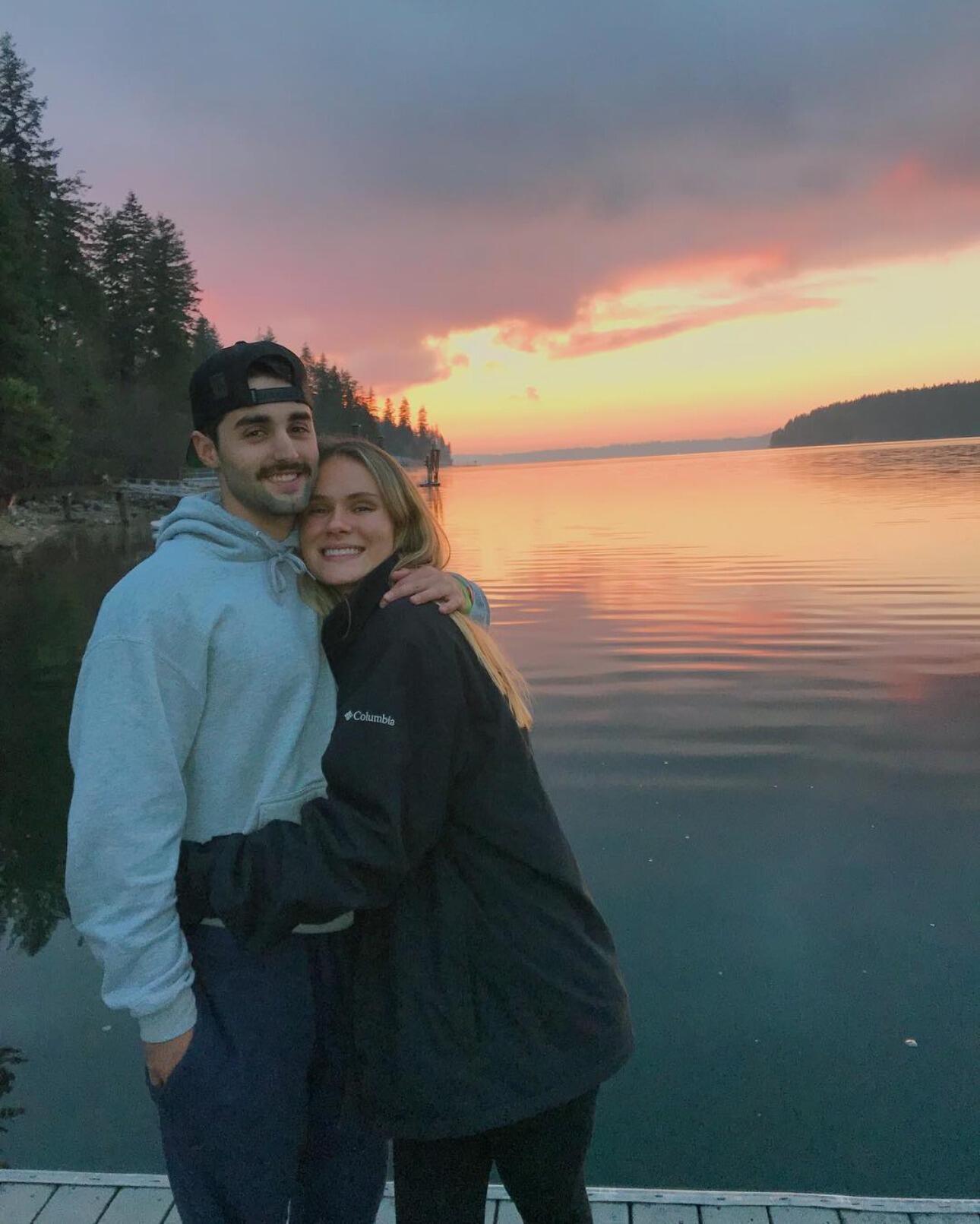 Kendall & Dray's big "one month" anniversary in Hayden Lake, Idaho. 