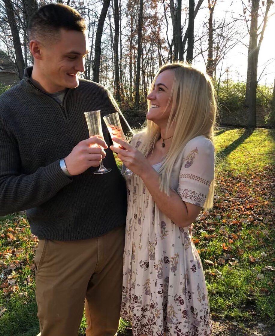 Thanksgiving day, celebrating with each other & our families.