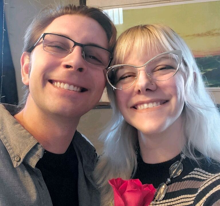 We got real cute for something but I couldn't even tell ya what lol an early valentine I figure