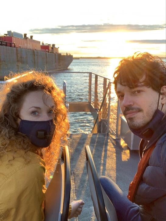 2.5 months into the Covid-19 outbreak - This was the first time we left the house, besides sitting in our Brooklyn backyard- due to the pandemic.