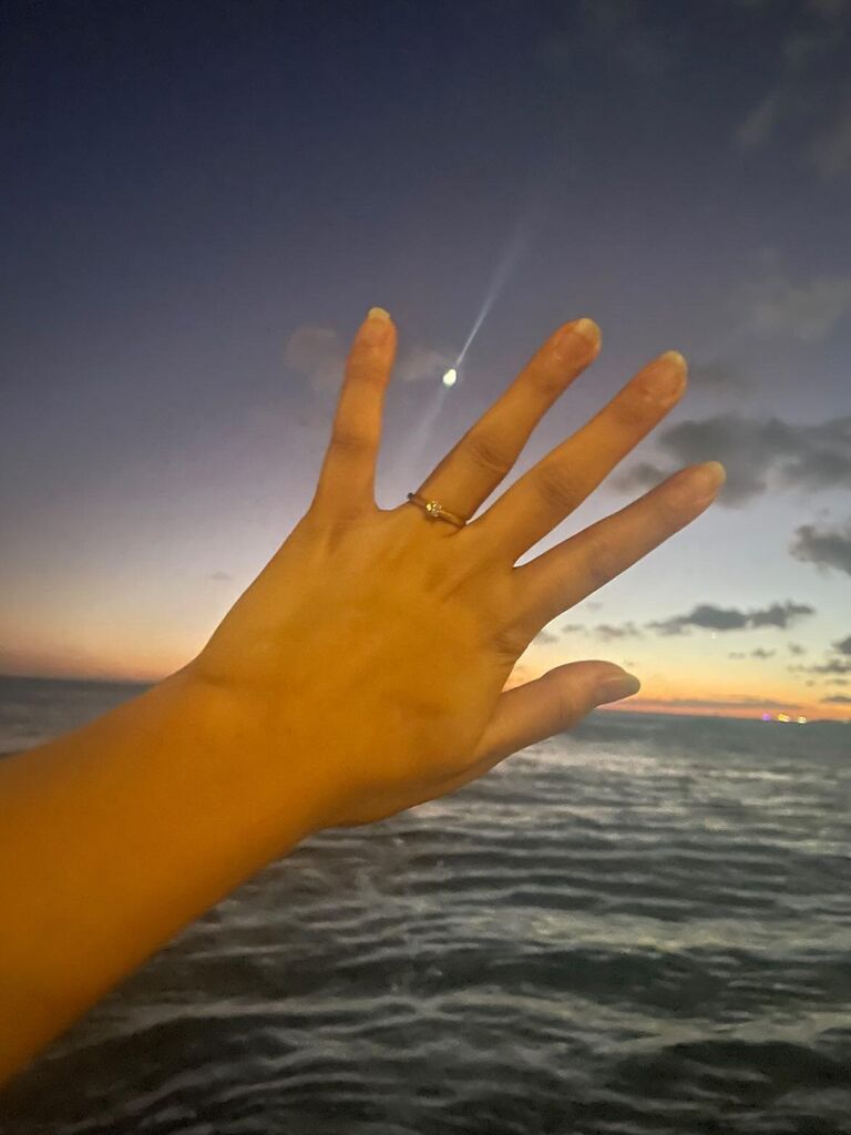Jacob proposed to Kano at Waikiki Beach! And she said Yes! 