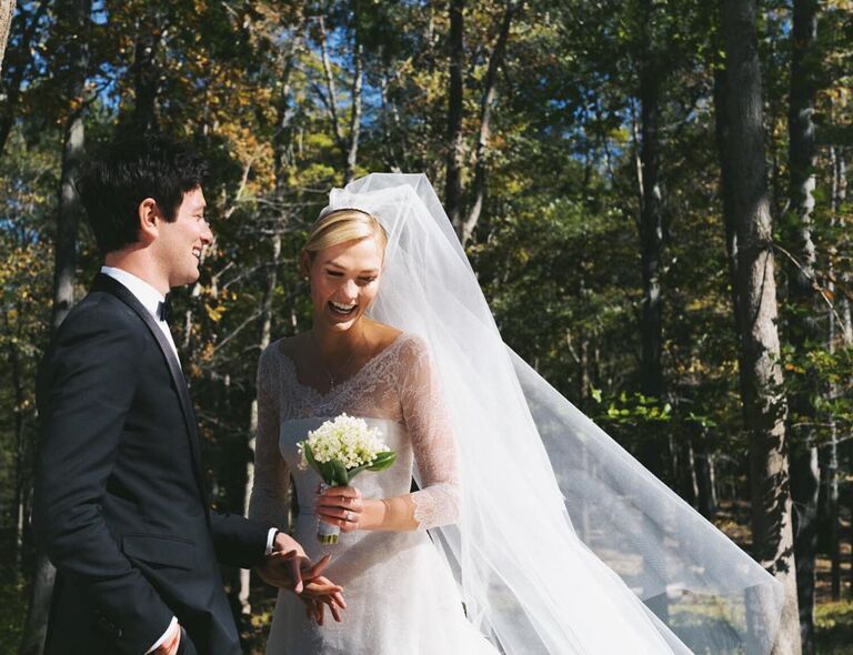 Karlie Kloss' wedding dress