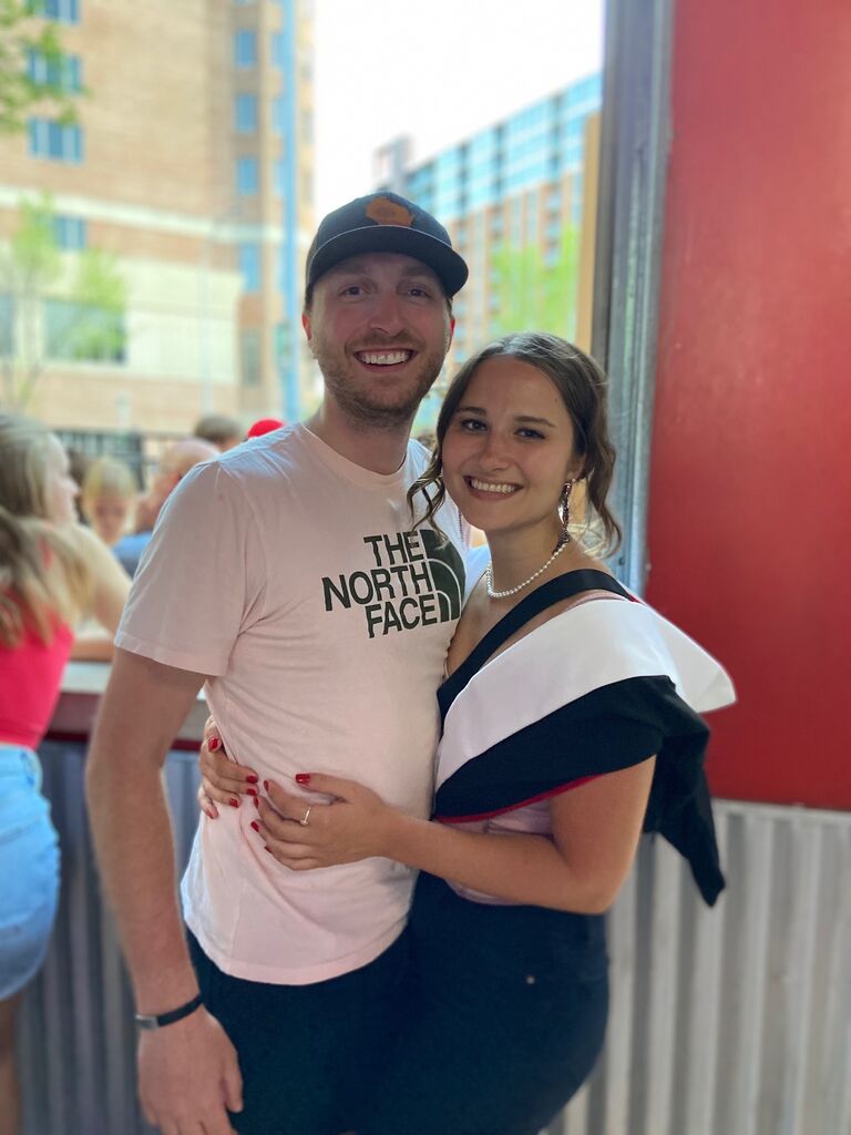 Ivana graduated from her Master's program at UW-Madison & Carl was so proud of her!